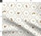 Neutral Woodland Deer Squirrel Baby Nursery Fox Rabbit Mouse Whimsical Fun Cute Happy Cheerful Soft Pastel Custom Printed Fabric by Spoonflower Various Fabrics by the Yard or Fat Quarter 18001017